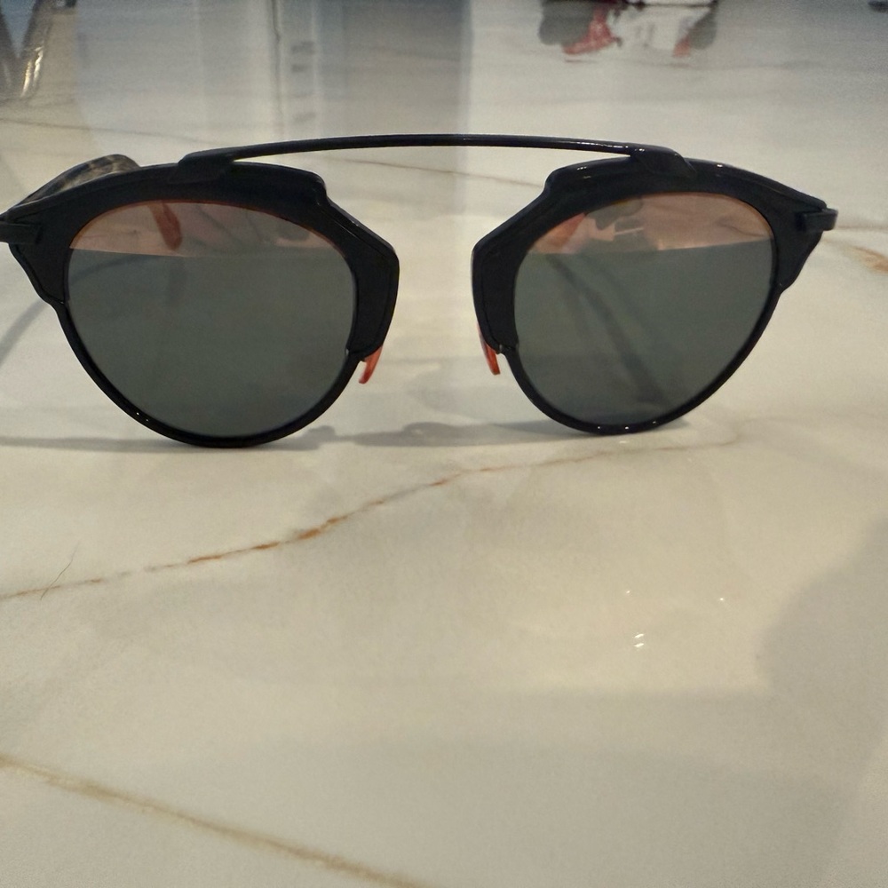 Stylish Black DIOR SO REAL Sunglasses